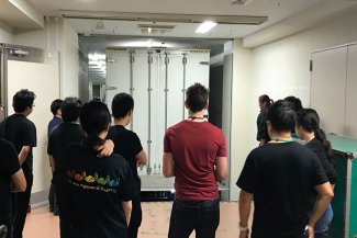 BBC Proms Japan: Truck arrival