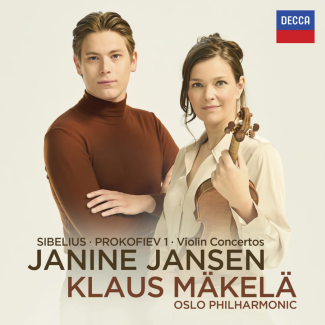 Klaus Mäkelä and Kanine Jansen Album Cover Oslo Phil