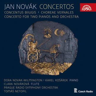 Novak Concertos Netopil Album Cover