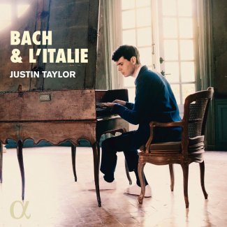 Bach & L'Italie Justin Taylor Album Cover