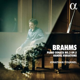 Jonathan Fournel Album Cover Brahms